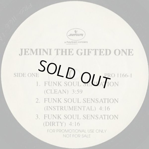 画像2: Jemini The Gifted One / Funk Soul Sensation c/w Brooklyn Kids (2)