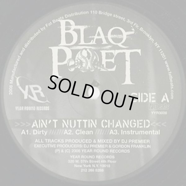 画像3: Blaq Poet / Ain't Nuttin Changed c/w Don't Give A F*cc / Too Strong (3)