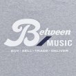 画像5: BETWEEN MUSIC 2020 LOGO T-SHIRT (GRAY) (5)