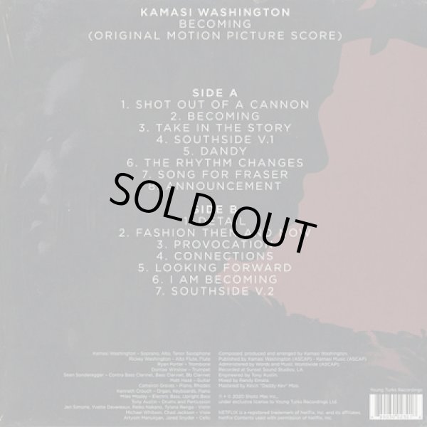 画像2: Kamasi Washington / Becoming (Music From The Netflix Original Documentary) (2)