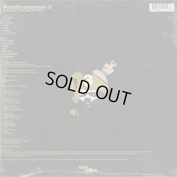 画像2: Pete Rock & The Soul Brothers / PeteStrumentals 3 (2)