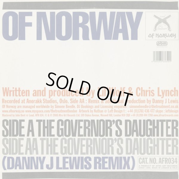 画像2: Of Norway / The Governor's Daughter (2)