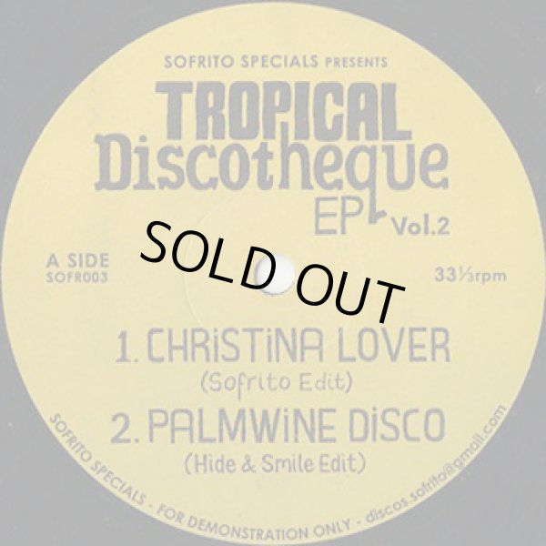 画像2: V.A. / Tropical Discotheque EP Vol.2 (2)