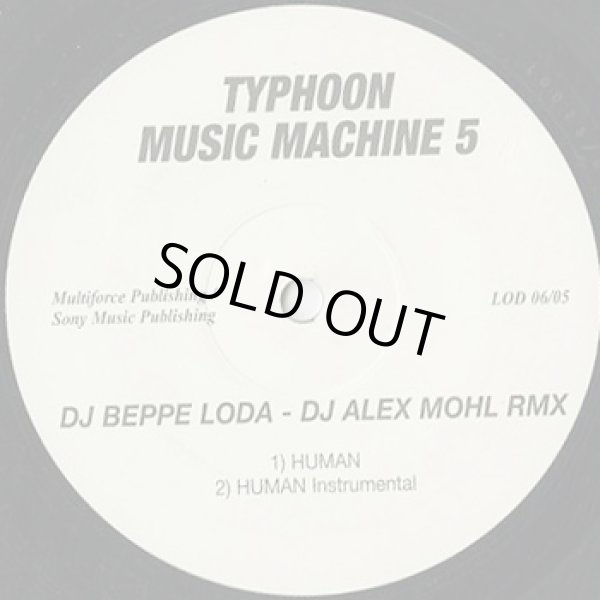 画像1: DJ Beppe Loda & Alex Mohl / Typhoon Music Machine 5 (1)