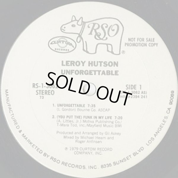 画像3: Leroy Hutson / Unforgettable (3)