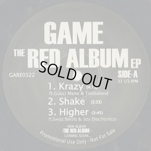 画像2: The Game / The Red Album EP (2)