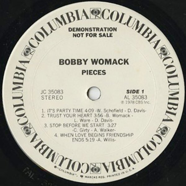 画像3: Bobby Womack / Pieces (3)