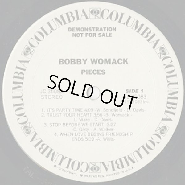 画像3: Bobby Womack / Pieces (3)