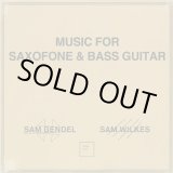 画像: Sam Gendel & Sam Wilkes / Music For Saxofone and Bass Guitar