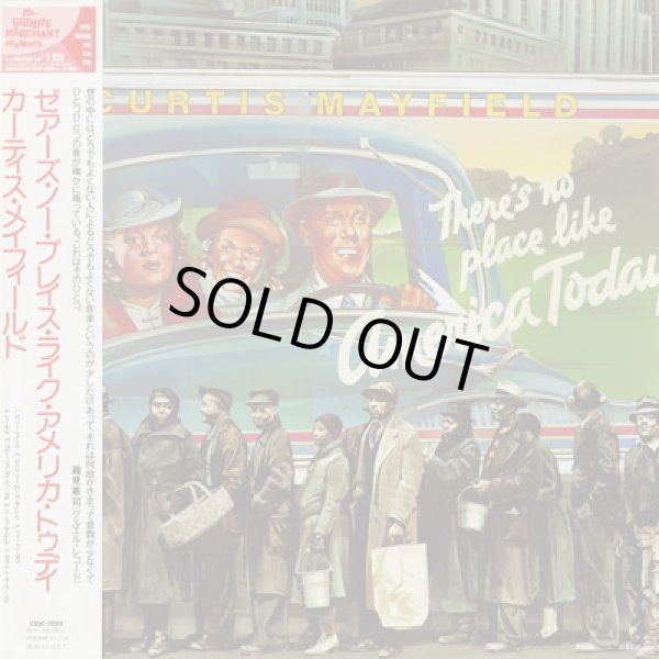 画像1: Curtis Mayfield / There's No Place Like America Today (1)