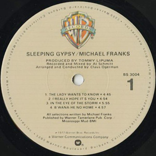 画像3: Michael Franks / Sleeping Gypsy (3)