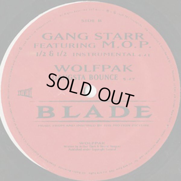 画像3: Gang Starr / Wolfpak - 1/2 & 1/2 (3)