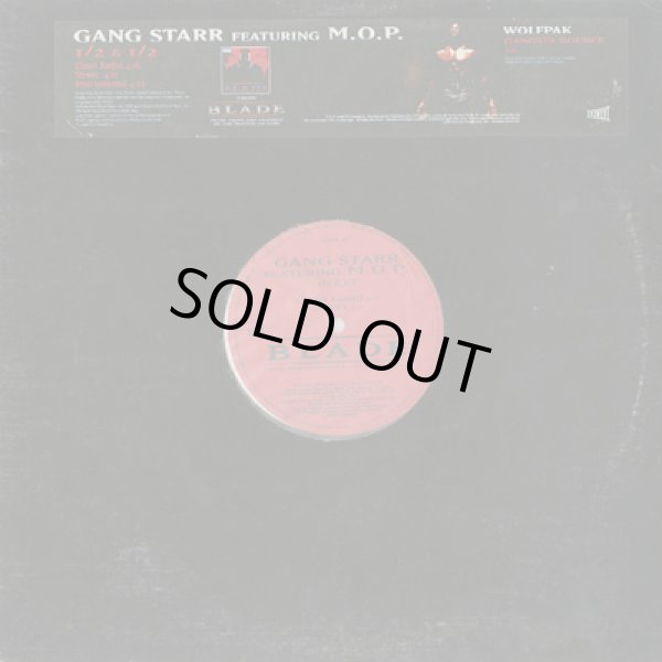 画像1: Gang Starr / Wolfpak - 1/2 & 1/2 (1)