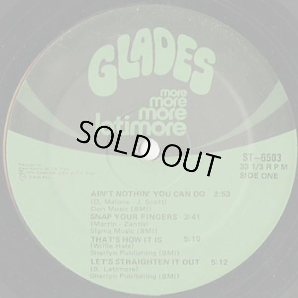 画像3: Latimore / More, More, More, Latimore (3)