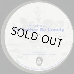画像: Moodymann / I'd Rather Be Lonely (12inch)