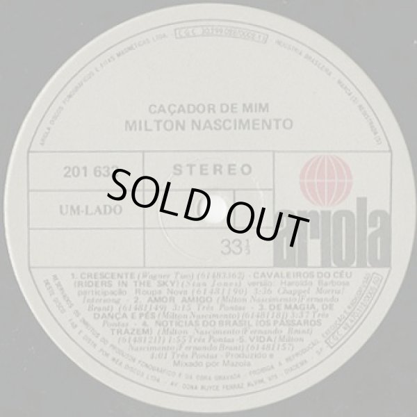 画像3: Milton Nascimento / Cacador De Mim (3)