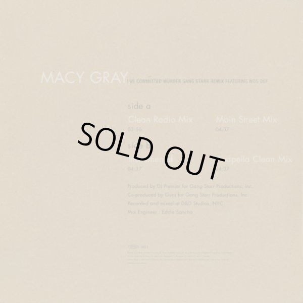 画像2: Macy Gray / I've Committed Murder (Gang Starr Remix) (2)