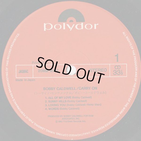 画像3: Bobby Caldwell / Carry On (3)