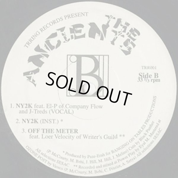 画像2: The Ancients / Full Blast c/w NY2K (2)