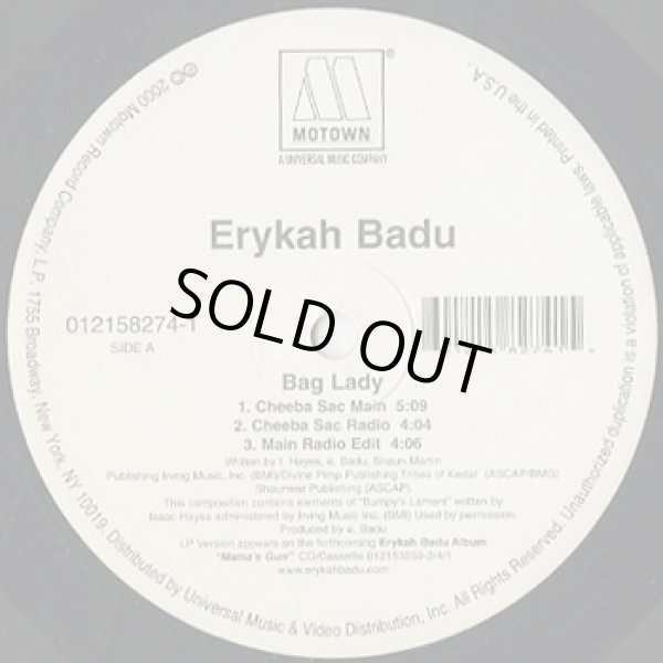 画像1: Erykah Badu / Bag Lady (1)