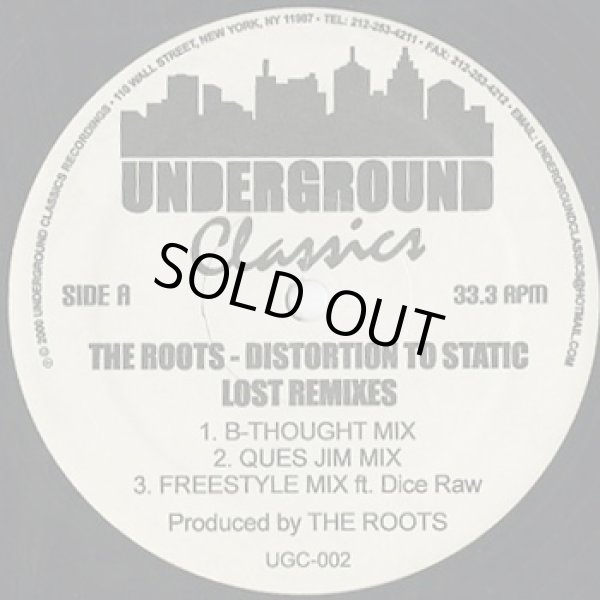 画像1: The Roots / Distortion To Static (Lost Remixes) (1)