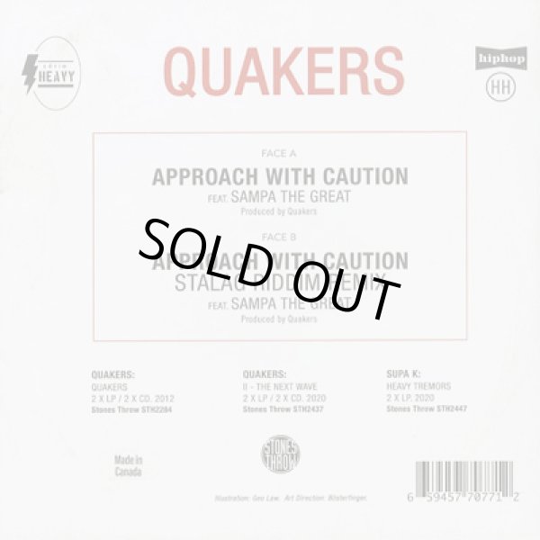 画像2: Quakers / Approach With Caution (2)
