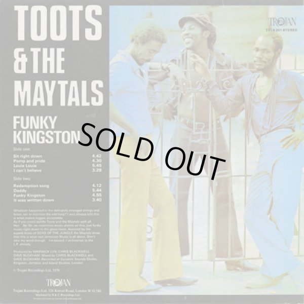 画像2: Toots & The Maytals ‎/ Funky Kingston (2)