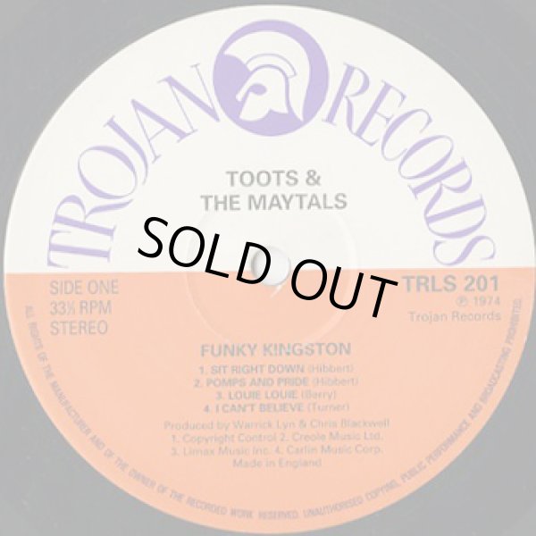 画像3: Toots & The Maytals ‎/ Funky Kingston (3)