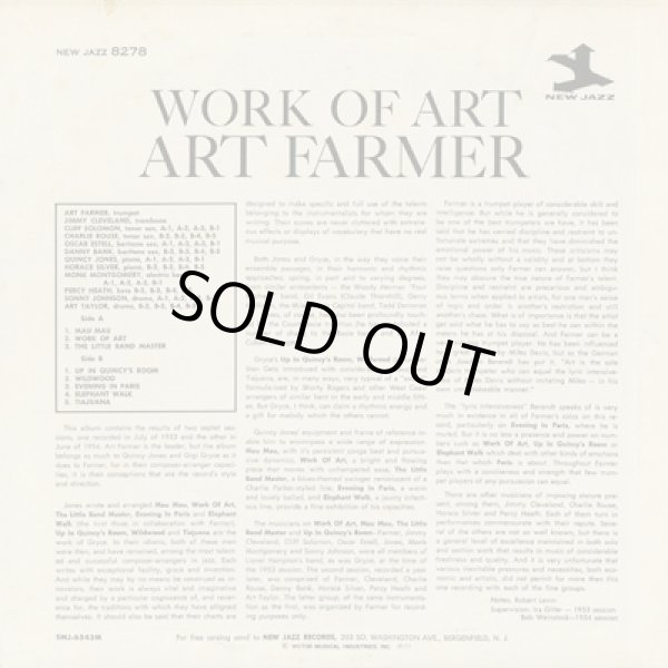画像2: Art Farmer / Work Of Art (2)