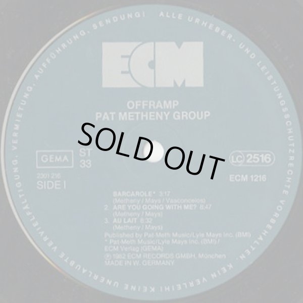 画像3: Pat Metheny Group / Offramp (3)