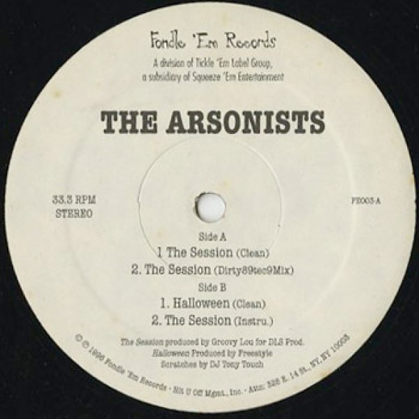 画像1: The Arsonists / The Session c/w Halloween (12inch) (1)