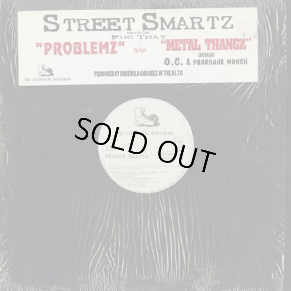 画像1: Street Smartz / Problemz c/w Metal Thangz (12inch) (1)