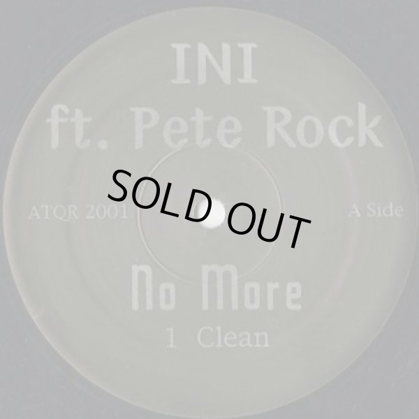 画像1: INI ft. Pete Rock / No More (12inch) (1)