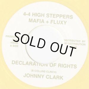 画像: Johnny Clark / Declaration Of Rights (7inch)