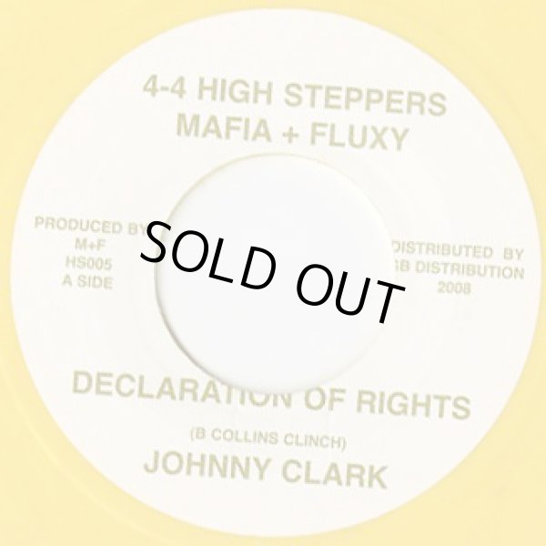 画像1: Johnny Clark / Declaration Of Rights (7inch) (1)