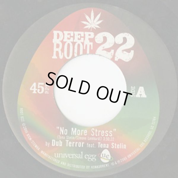 画像1: Dub Terror Feat. Tena Stelin / No More Stress (7inch) (1)