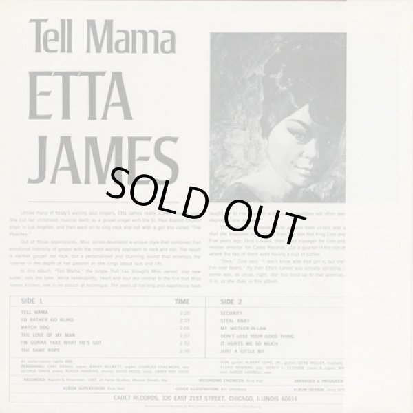 画像2: Etta James / Tell Mama (LP) (2)