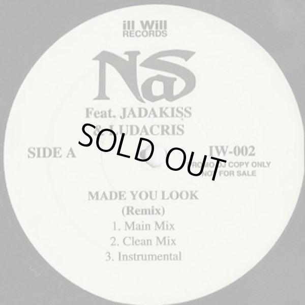 画像1: Nas / Made You Look (Remix) c/w Stillmatic (Unreleased) (12inch) (1)