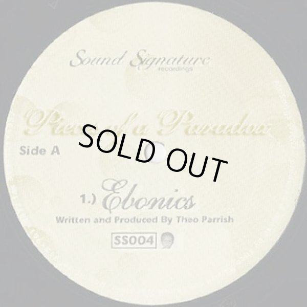 画像1: Theo Parrish / Pieces Of A Paradox (12inch) (1)