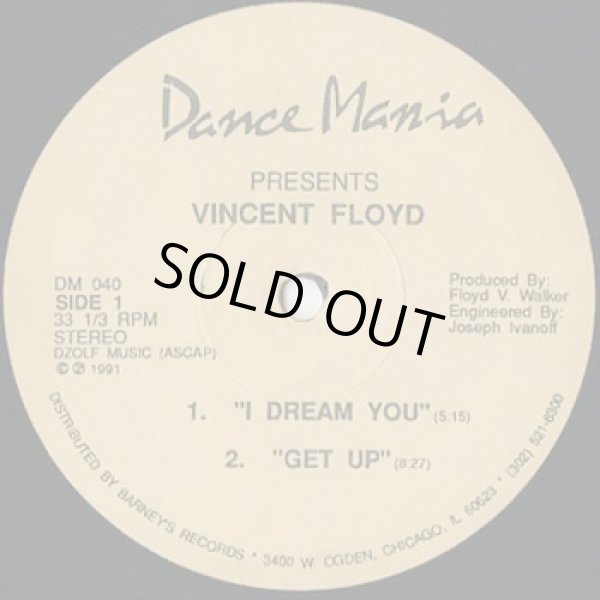 画像1: Vincent Floyd / I Dream You (12inch) (1)