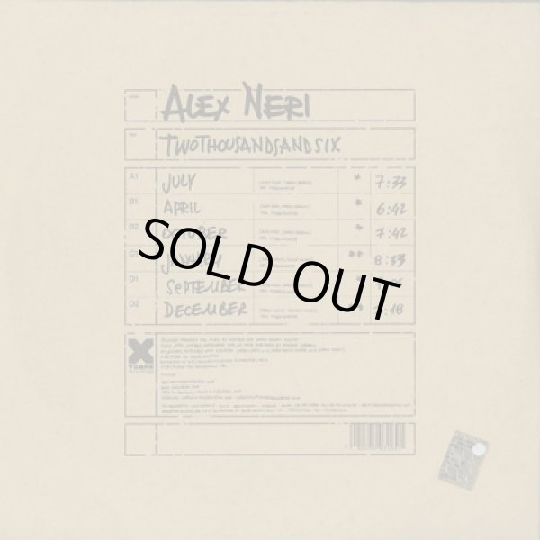 画像2: Alex Neri / Twothousandandsix (2LP) (2)
