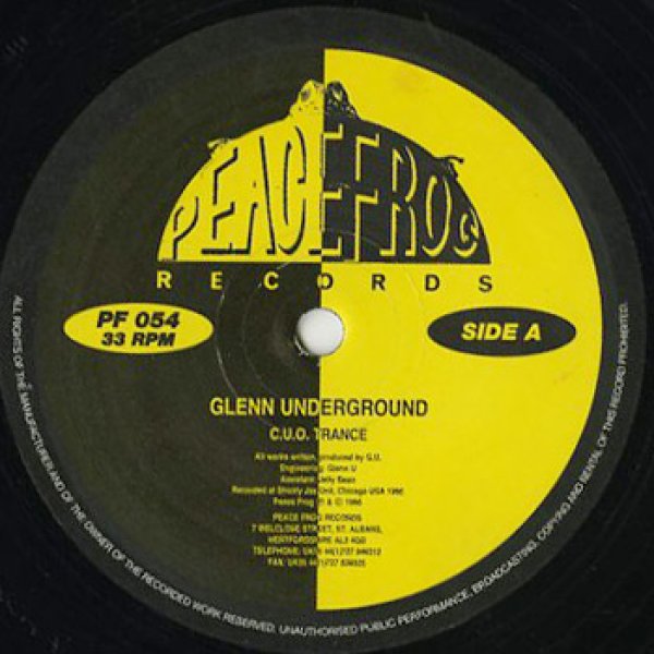 画像1: Glenn Underground / C.V.O. Trance (12inch) (1)