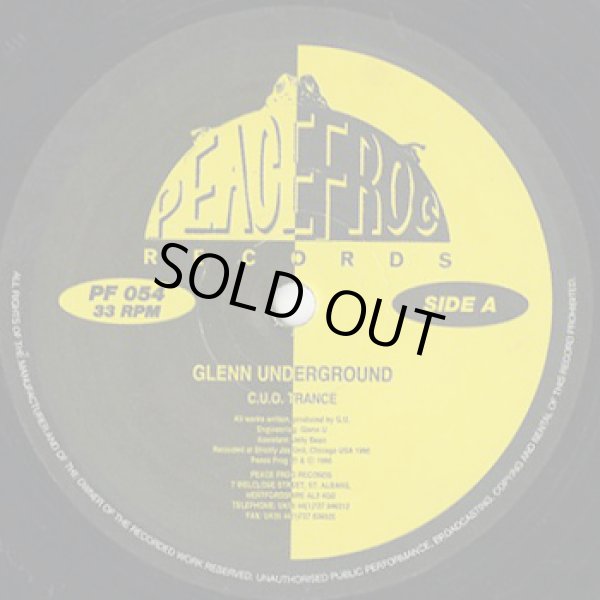 画像1: Glenn Underground / C.V.O. Trance (12inch) (1)