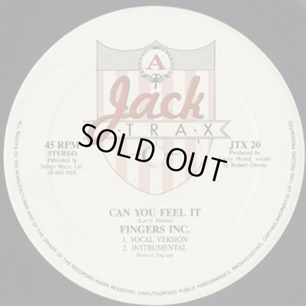 画像1: Fingers Inc. / Can You Feel It (12inch) (1)