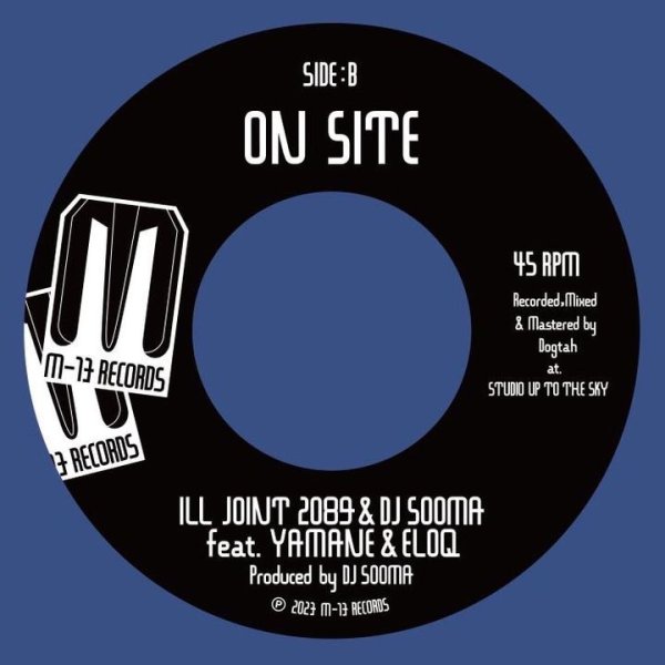 画像2: JUMBO feat. JUMANG, ELOQ & YAMANE / ILL JOINT 2089 & DJ SOOMA feat. YAMANE & ELOQ  -  ILL JOINT / ON SITE (2)