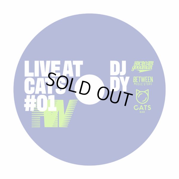 画像1: DJ DY / LIVE AT CATS #01 (Mix CD) (1)