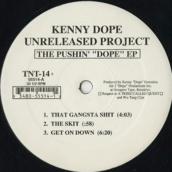 Kenny Dope / Unreleased Project The Pushin' 