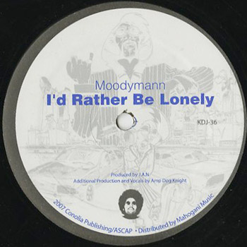 画像1: Moodymann / I'd Rather Be Lonely (12inch) (1)